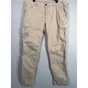 VTG Aeronautica Militare Men's Trousers PA1136 CT1955 Beige 56 IT 41/31 US